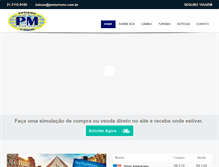 Tablet Screenshot of pmturismo.com.br